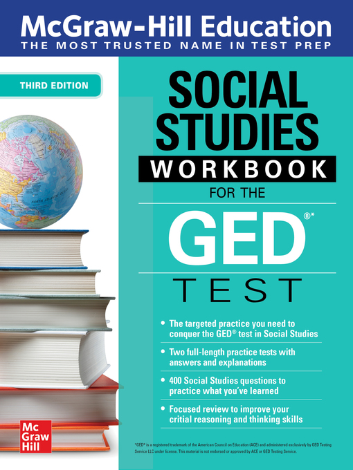 McGraw-Hill Education Social Studies Workbook for the GED Test