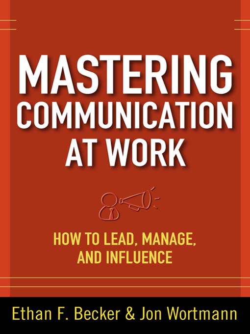 Mastering Communication at Work - NLB - OverDrive