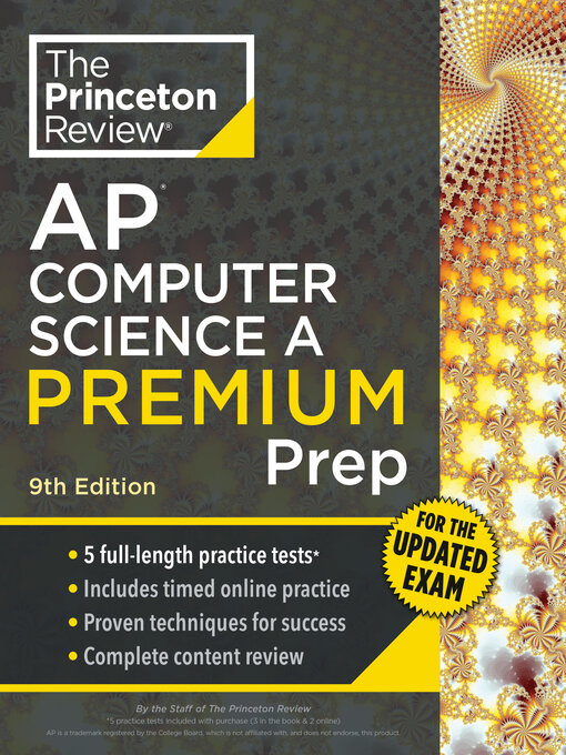 Princeton Review AP Computer Science a Premium Prep - NLB - OverDrive