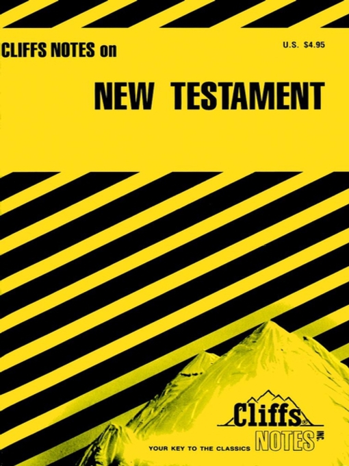 Libby - CliffsNotes The New Testament