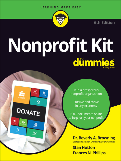 Nonprofit Kit For Dummies - Candid - OverDrive