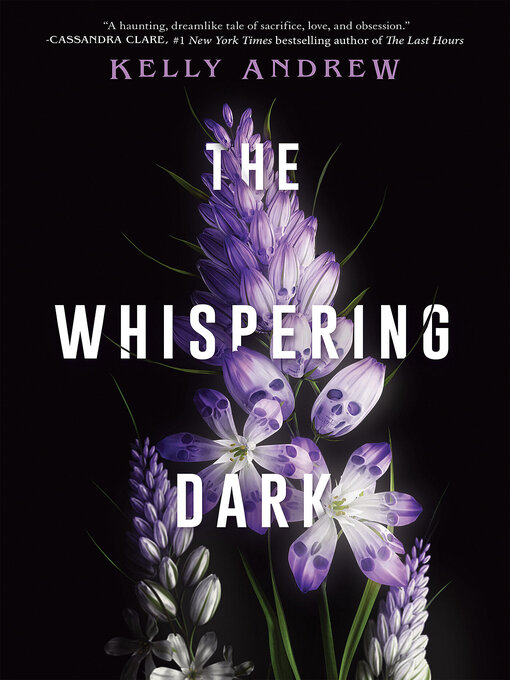 Book cover, "The Whispering Dark," by Kelly Andrew