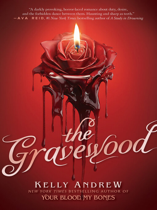 Book cover, "The Gravewood," by Kelly Andrew