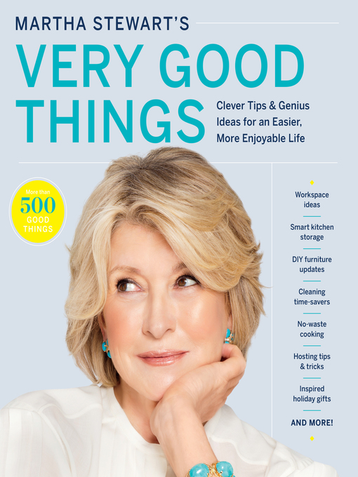 Available Now - Martha Stewart's Very Good Things - Ramapo Catskill ...