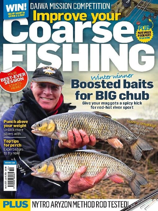 Available Now - Improve Your Coarse Fishing - CLAMS - OverDrive