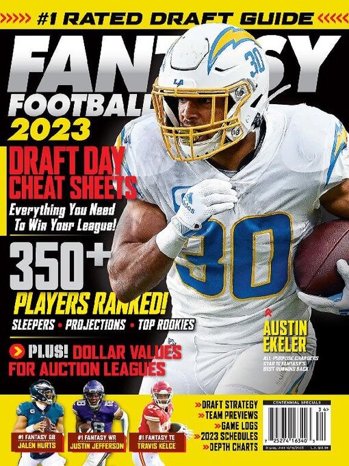 Fantasy Football Draft Guide 2023 - RiverShare Library System - OverDrive