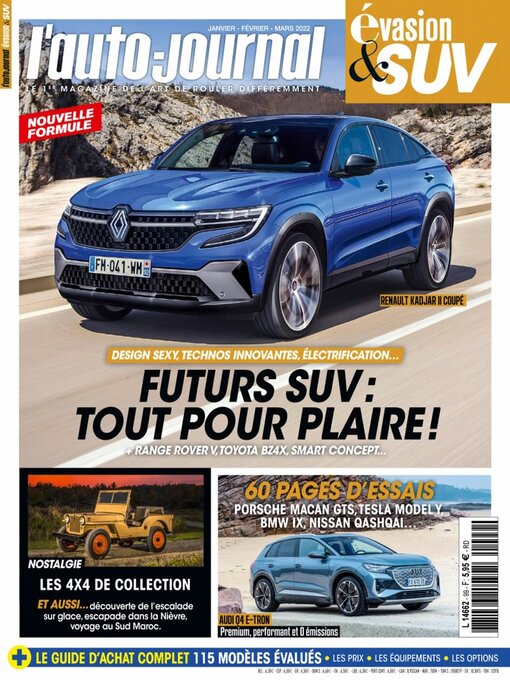 Magazines - L'Auto-Journal 4x4 - Beehive Library Consortium - OverDrive
