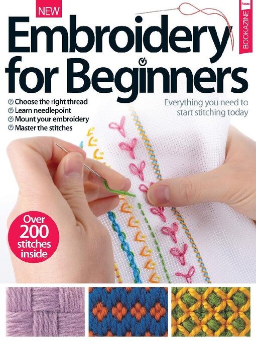 Magazines - Embroidery For Beginners - Digital Library of Illinois