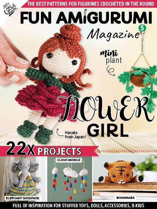 Let's Make Crochet Amigurumi Doll Girls and Their Costumes Japanese Craft  Book 