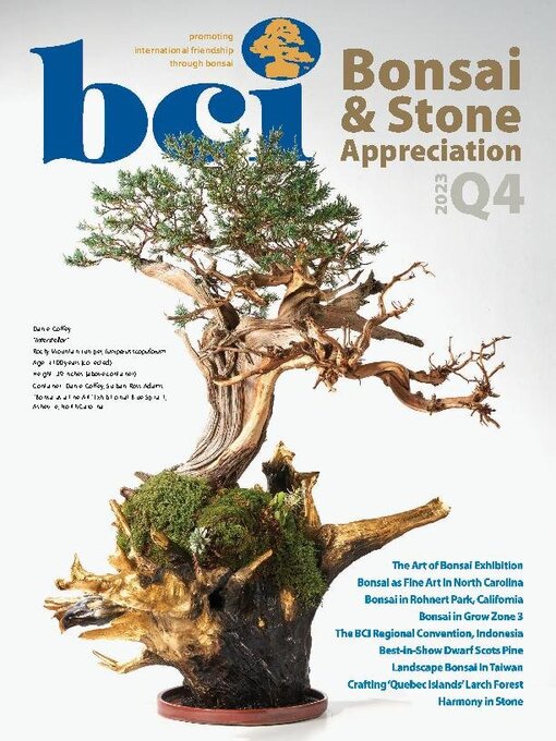 BCI Bonsai & Stone Appreciation Magazine - Malta Libraries - OverDrive