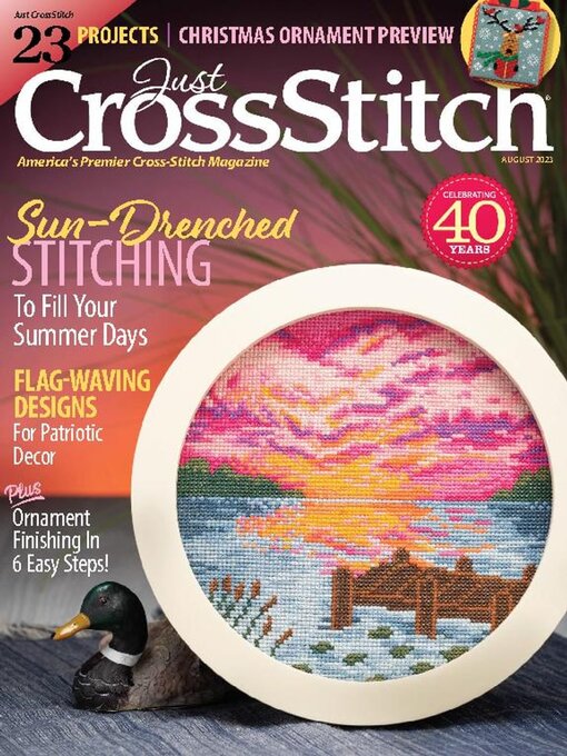 Just CrossStitch Magazine Christmas Ornament Edition 2022
