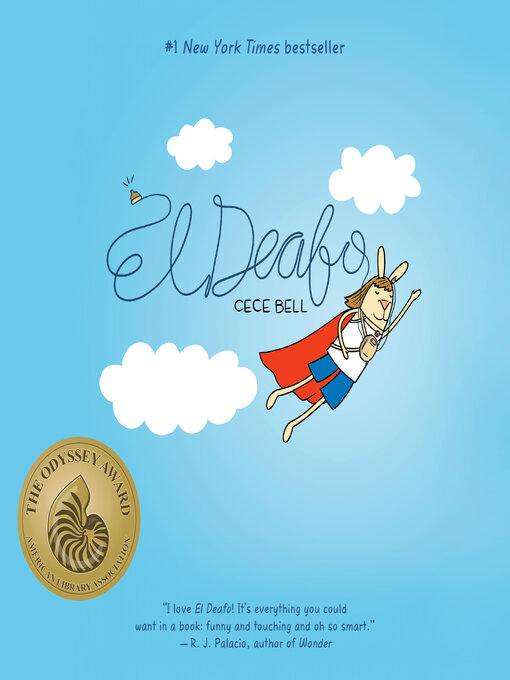 Book cover, "El Deafo," by Cece Bell and Sarah Tubert