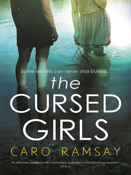 Book cover, "The Cursed Girls" by Caro Ramsay