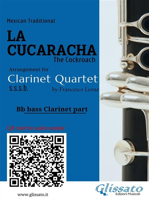 Bb Bass Clarinet part of La Cucaracha for Clarinet Quartet - The Ohio  Digital Library - OverDrive