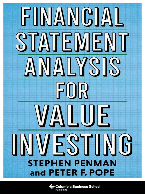 Libby - Financial Statement Analysis for Value Investing