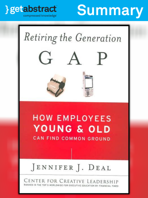 Retiring the Generation Gap: How Employees Young and Old Can Find