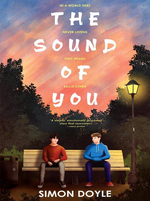 Book cover, "The Sound of You," by Simon Doyle